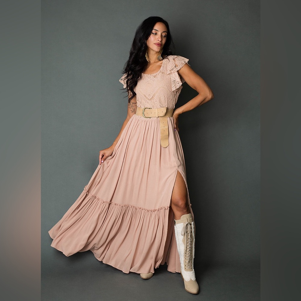 Women's Joyfolie Macienne Dress - Color Blush - Size Small - NWT